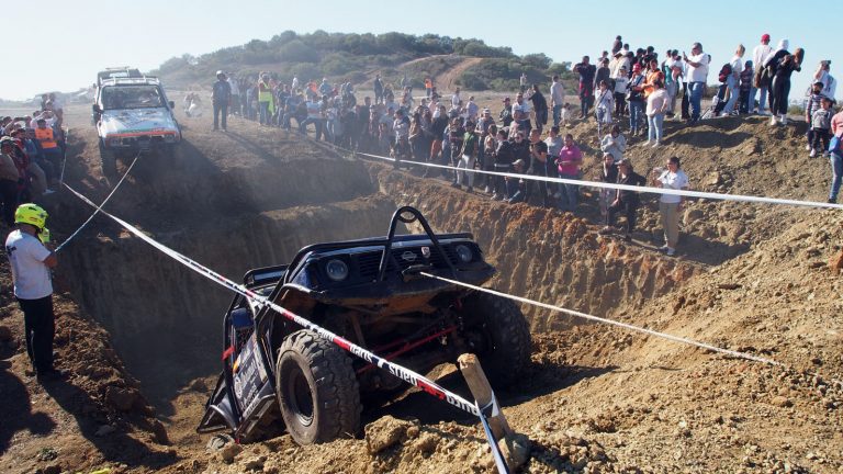 Zanja Campeonato Extremo 4x4 de Andalucía Jerez 2022.