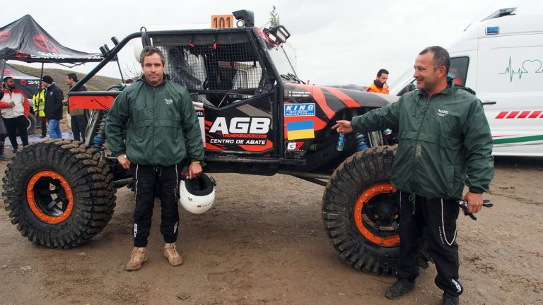 El equipo portugués Eco AGB Park participó con los colores de la bandera de Ucrania en el I Extreme 4×4 de Taberno