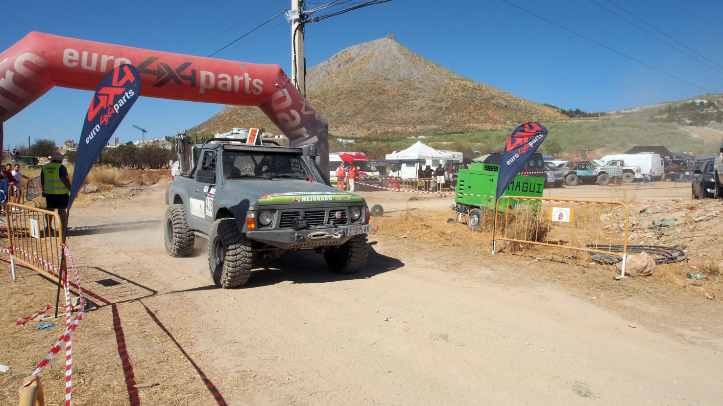 El equipo Team Kikets en el II Extreme 4x4 de Martos 2022.