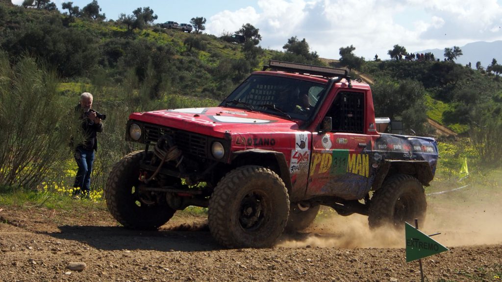 Luis Ortigosa Blanco con Nissan Patrol.