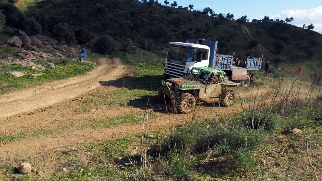 Equipo Team 4x4 El Pegote V Extreme 4x4 Pizarra 2023 etapa resistencia 1.