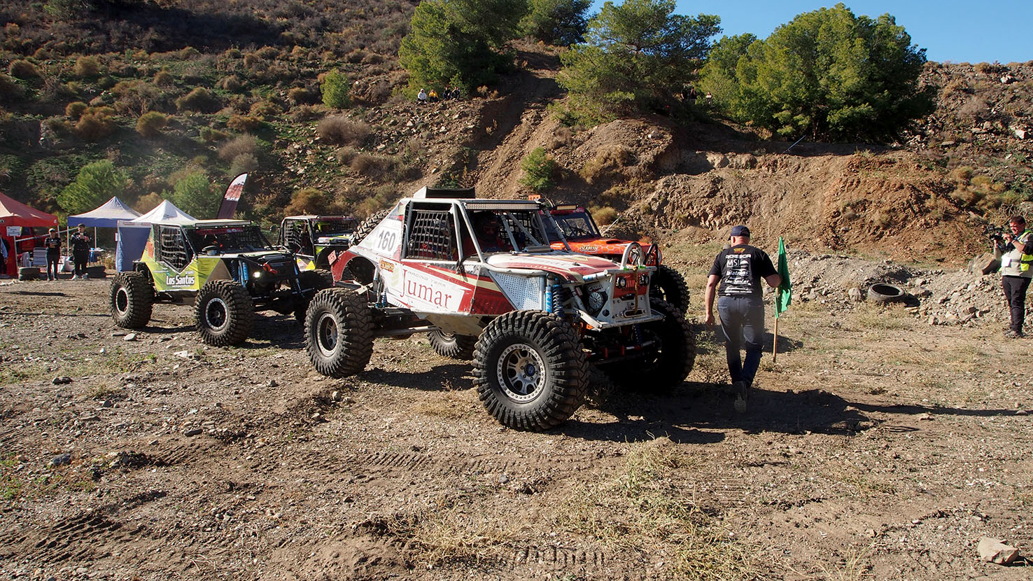 Parrilla de salida Super Proto en el Extreme 4x4 Torrox 2023.