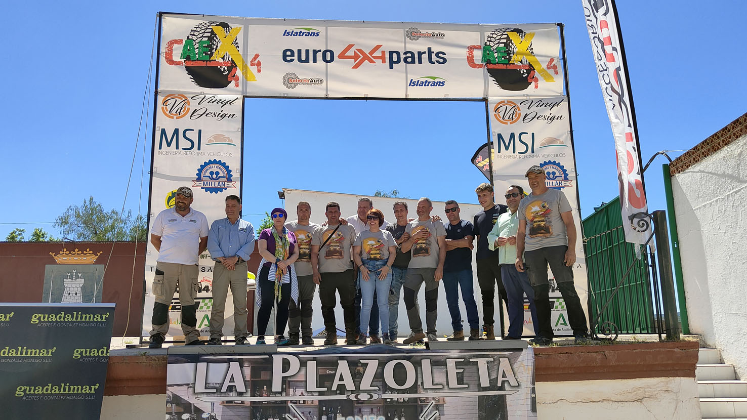 Organización y autoridades Extreme 4x4 de Castellar 2025.