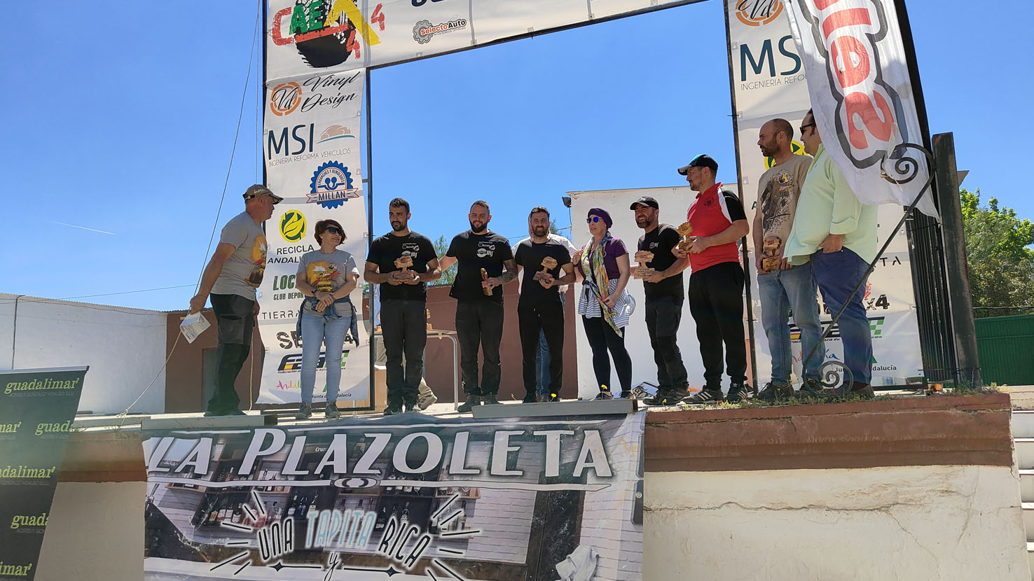 Extreme 4x4 de Castellar 2025 Podio Categoría Proto.