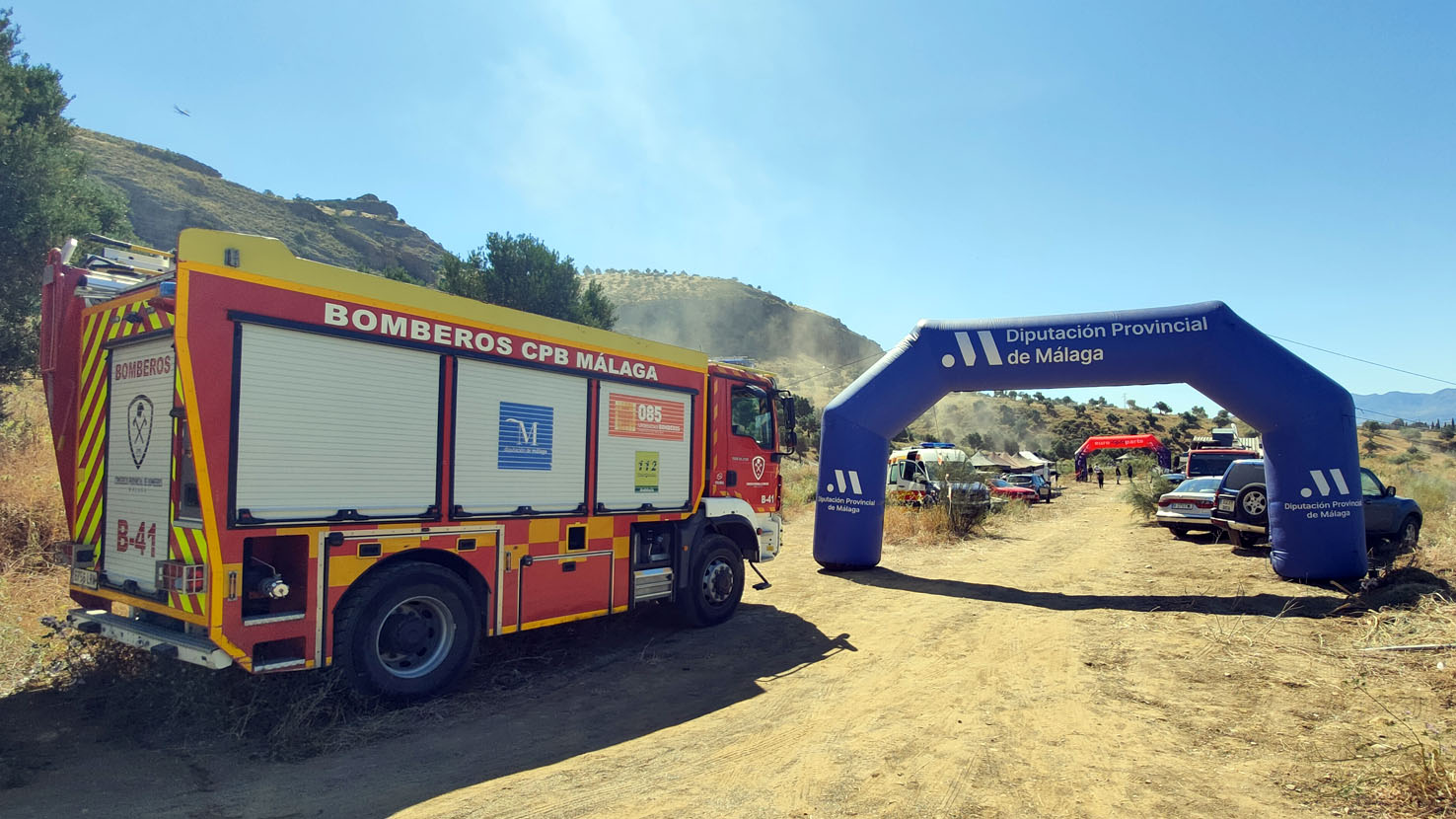 Bomberos Diputación de Málaga VII Extreme 4x4 de Pizarra 2025.