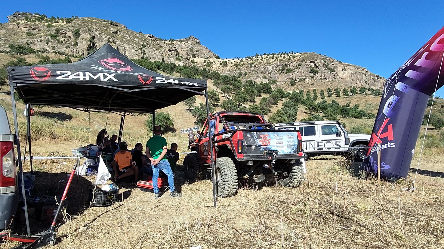 Equipo Los Hispanos VII Extreme 4x4 de Pizarra 2025.