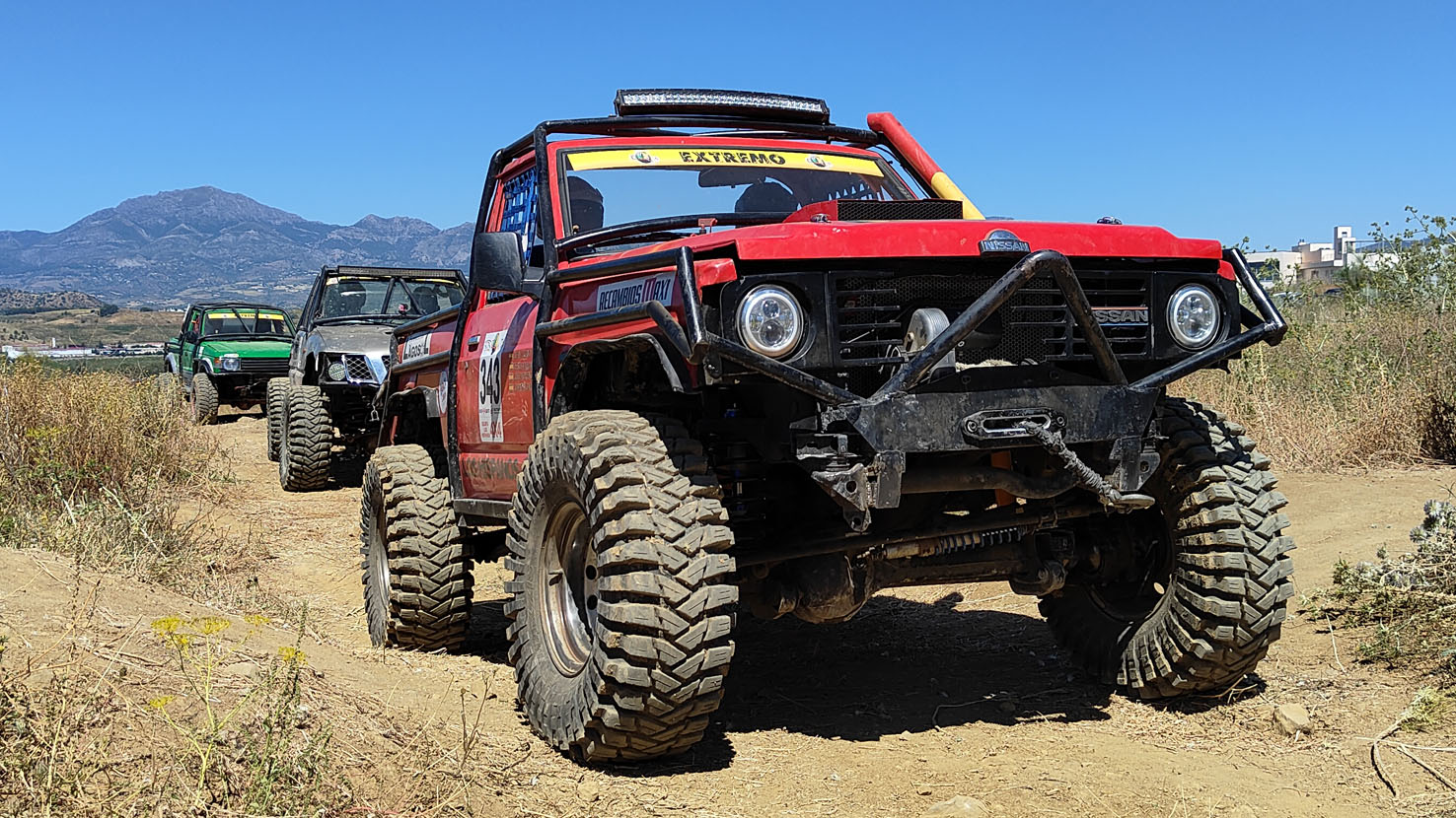 Equipo Los Hispanos VII Extreme 4x4 de Pizarra 2025.