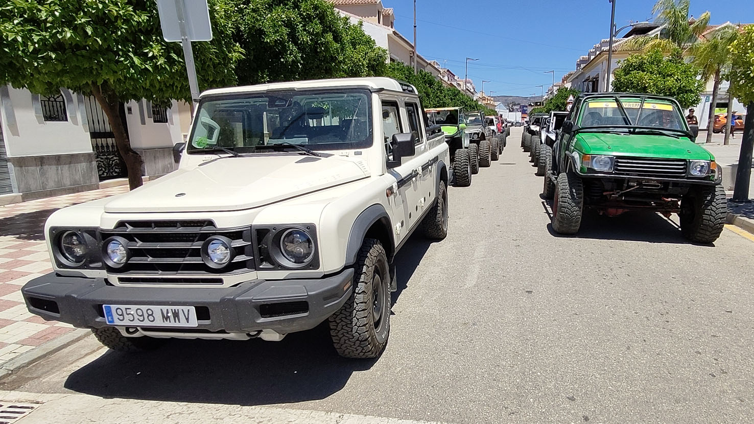 Equipo Team H. Ríos VII Extreme 4x4 de Pizarra 2025.