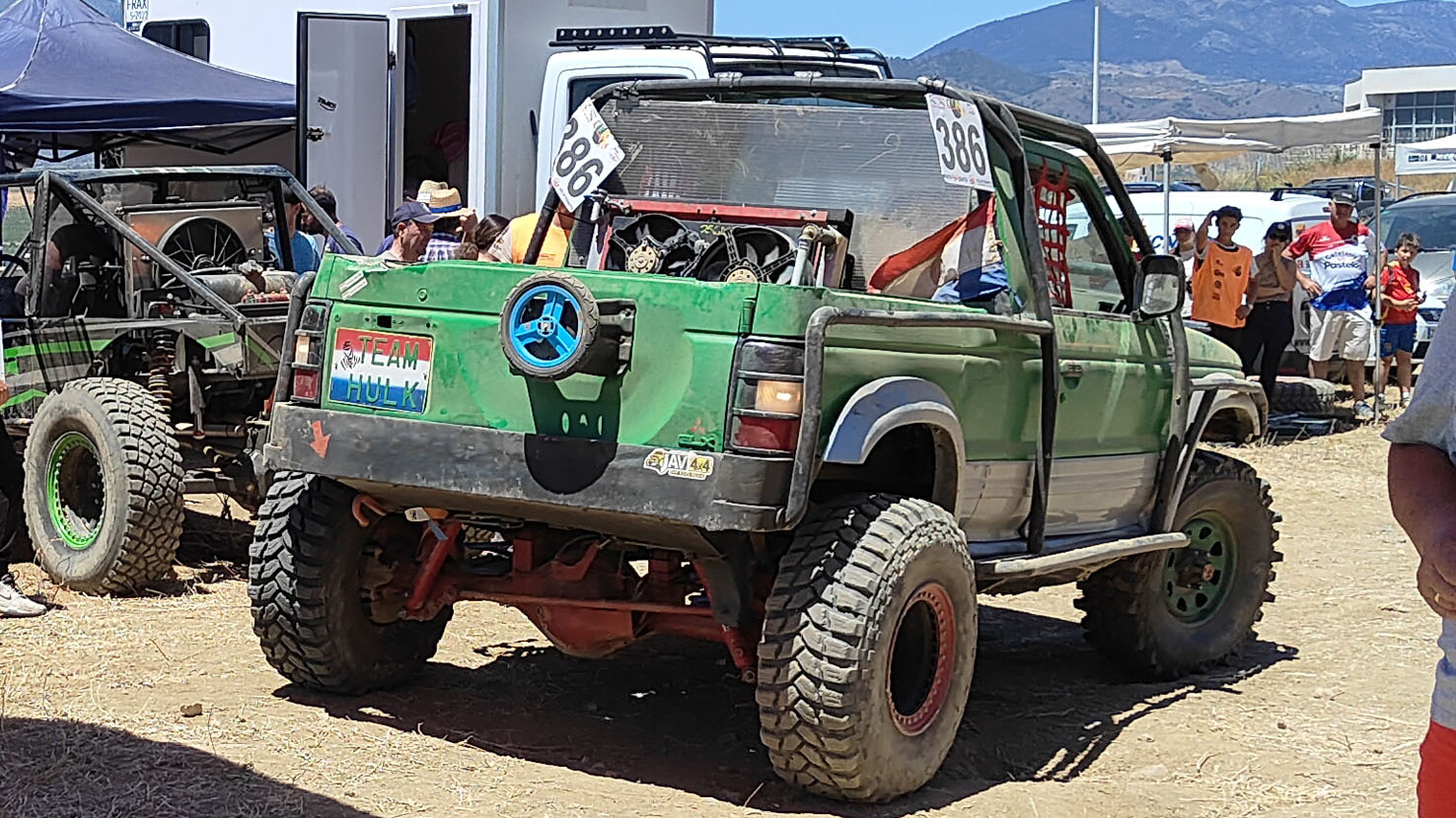 Equipo Team H. Ríos VII Extreme 4x4 de Pizarra 2025.