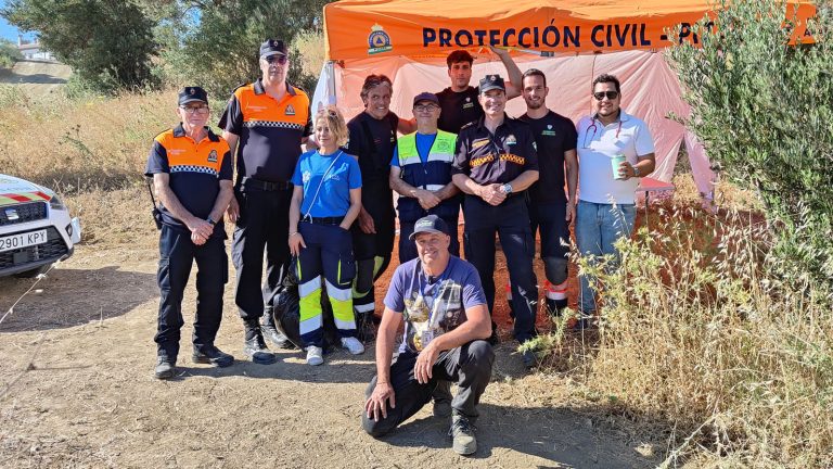 Medios de seguridad en el VII Extreme 4x4 de Pizarra 2025.