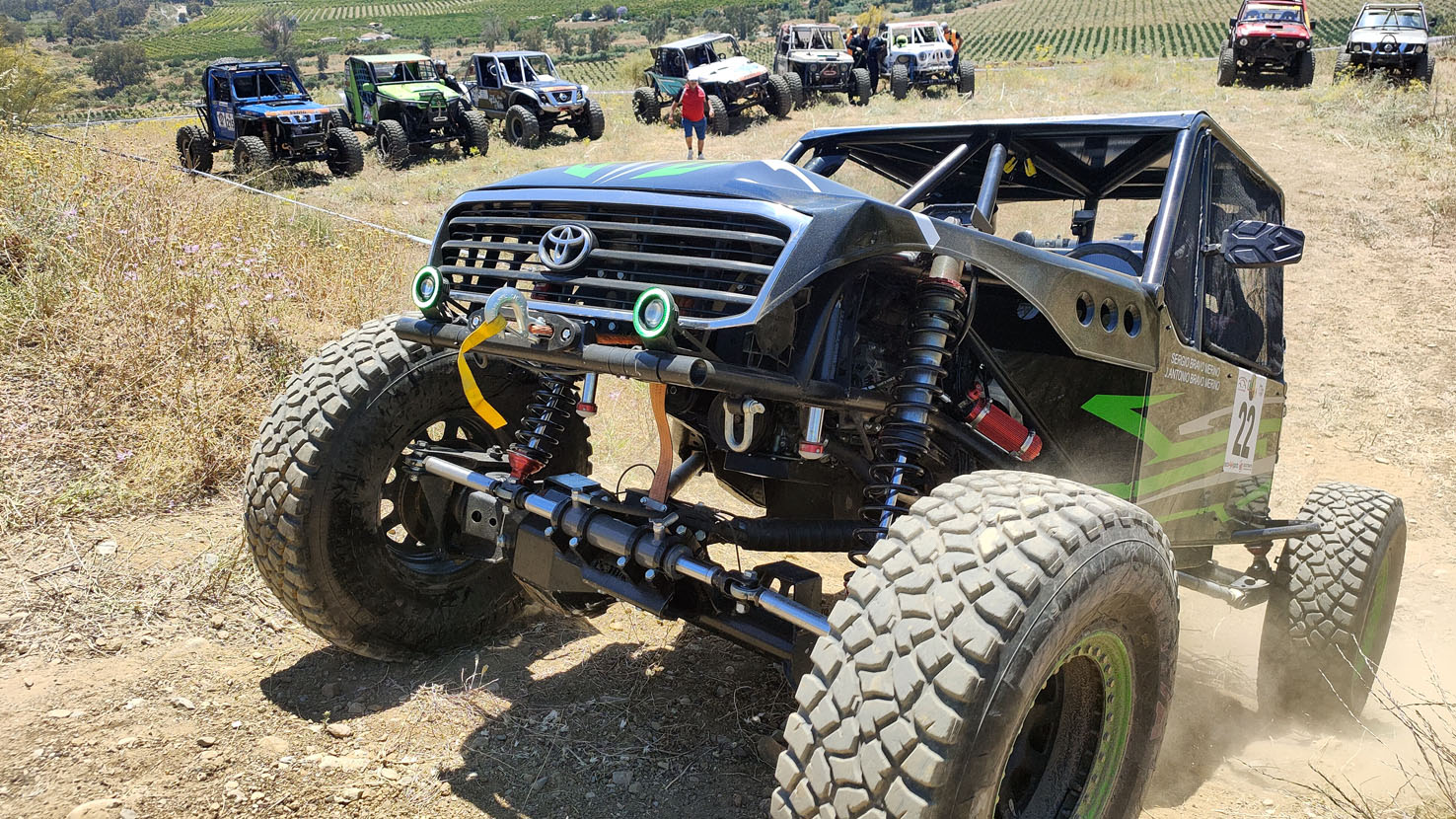 Equipo SBM Extreme 4x4 de Pizarra 2025.