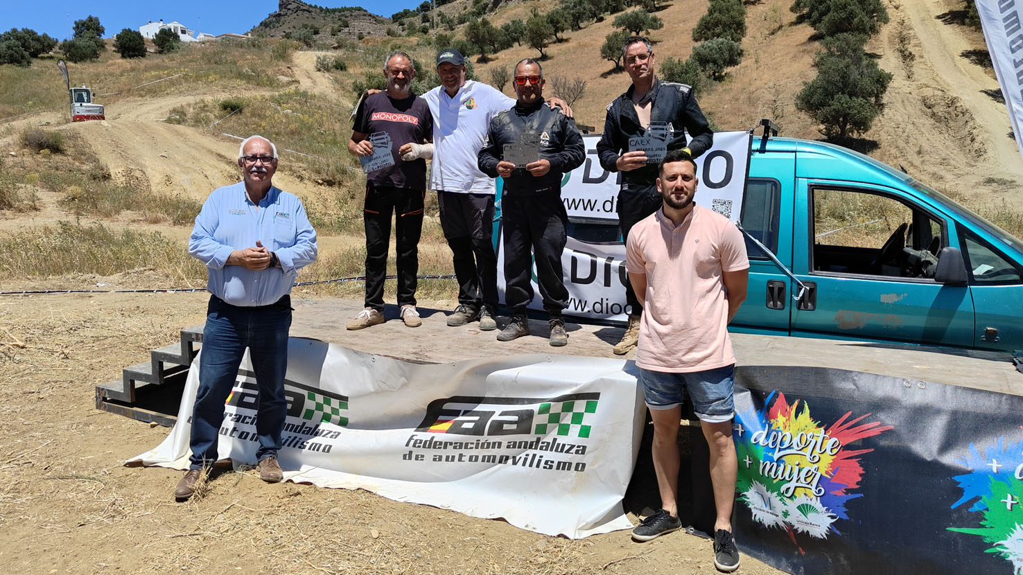 Podio Categoría Súper Proto VII Extreme 4x4 de Pizarra 2025.