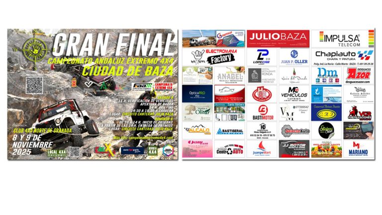 El Club 4×4 Norte de Granada publica el Cartel Oficial del Extreme 4×4 de Baza 2025