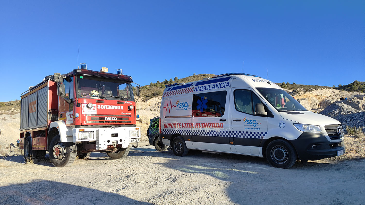 Bomberos y ambulancia Extreme 4x4 Baza 2025.