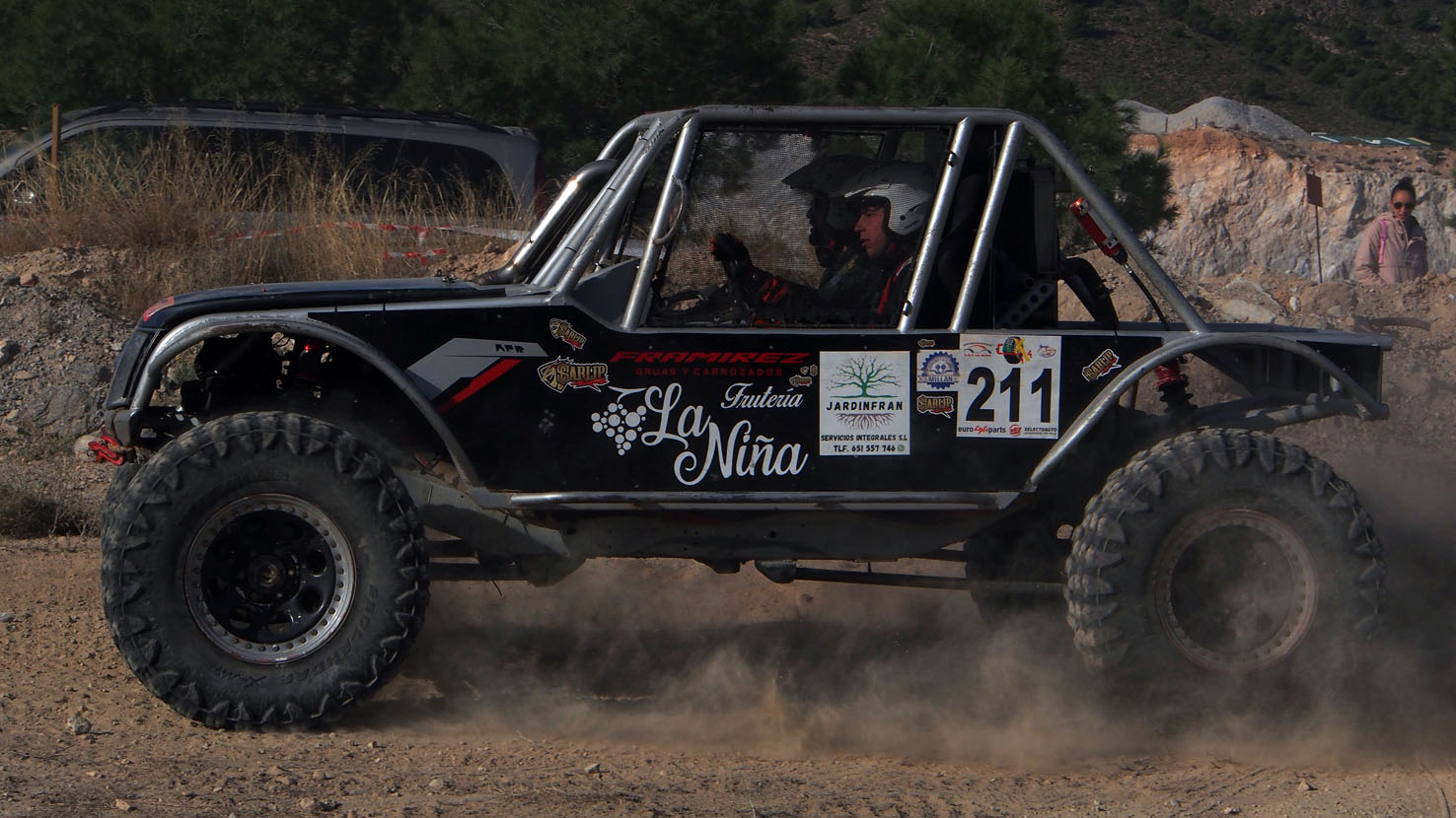 Equipo Team Berlanga Extreme 4x4 de Baza 2025.