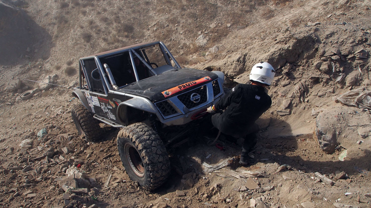 Equipo Team Berlanga Extreme 4x4 de Baza 2025.