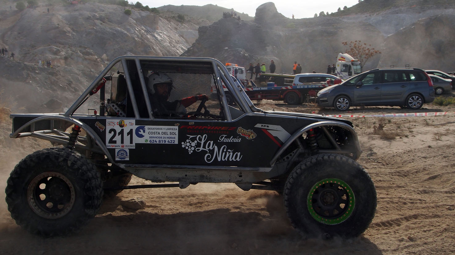 Equipo Team Berlanga Extreme 4x4 de Baza 2025.