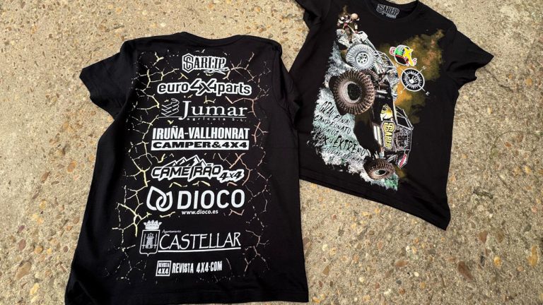 Camiseta oficial Extreme 4x4 Baza 2025.