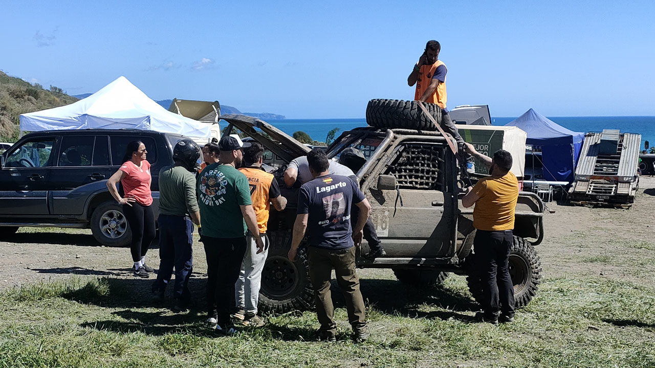 Equipo Team Guicar en el Extreme 4x4 de Torrox 2026.