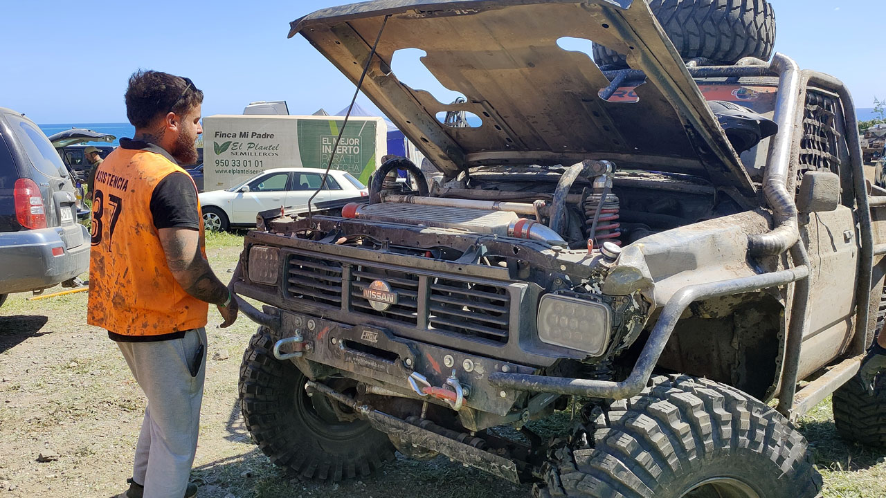 Equipo Team Guicar en el Extreme 4x4 de Torrox 2026.