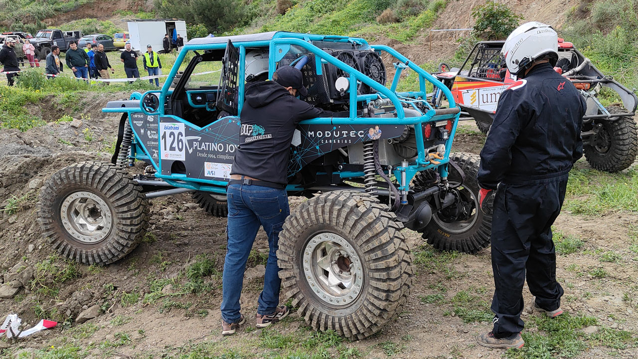 Equipo Team Modutec en el Extreme 4x4 de Torrox 2026.