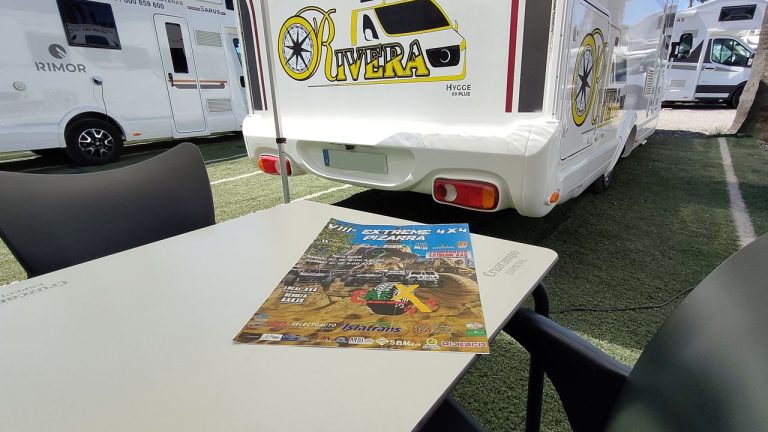 Autocaravanas Rivera patrocinador Extreme 4x4 Pizarra 2026.