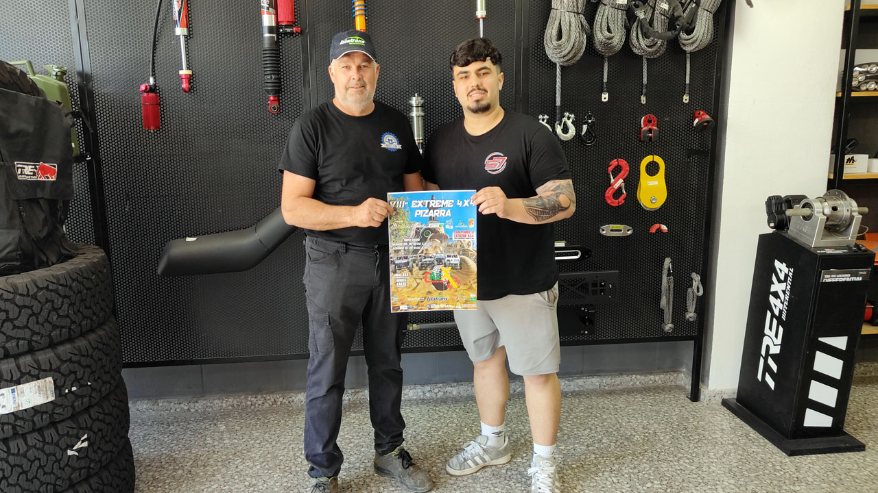 Presentación cartel oficial Extreme 4x4 Pizarra 2026 en Selectoauto.