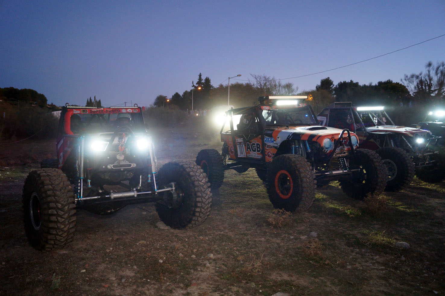 Etapa nocturna Extreme 4x4 de Martos 2021.