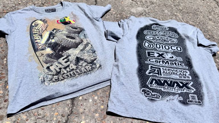 Camiseta oficial Extreme 4x4 Castellar 2026.