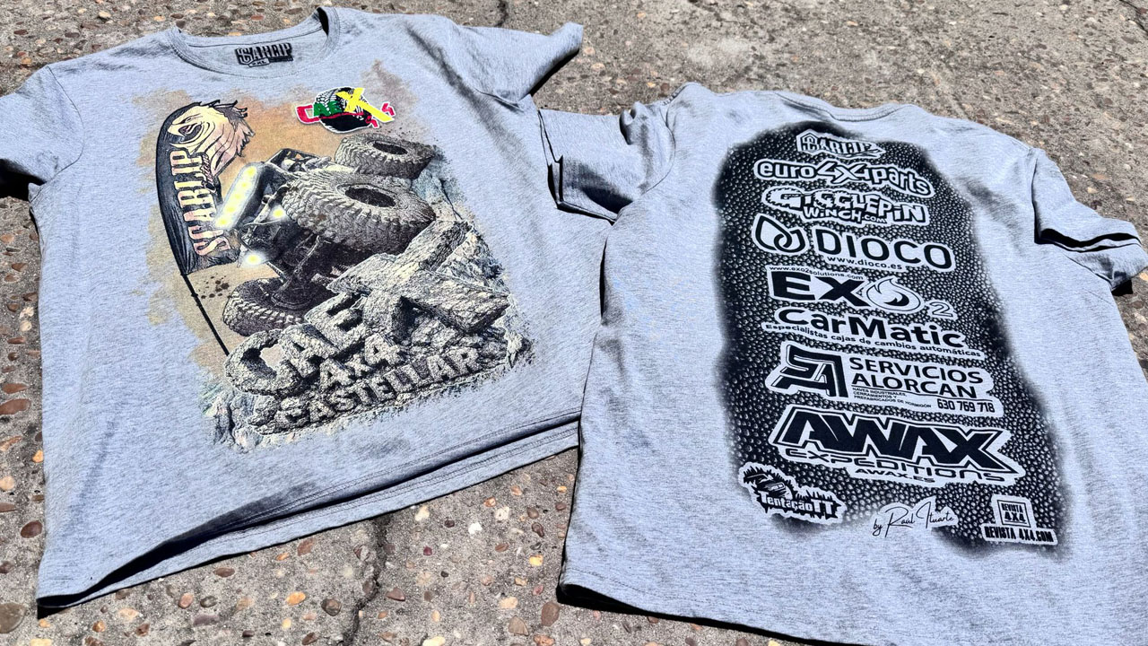 Camiseta oficial Extreme 4x4 Castellar 2026.
