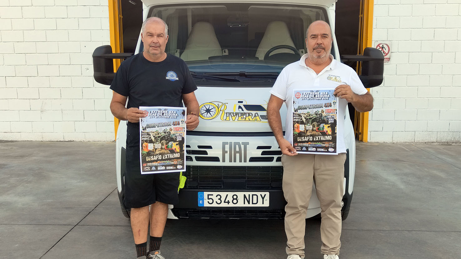 Autocaravanas Rivera patrocinador oficial Extreme 4x4 Beas de Segura.
