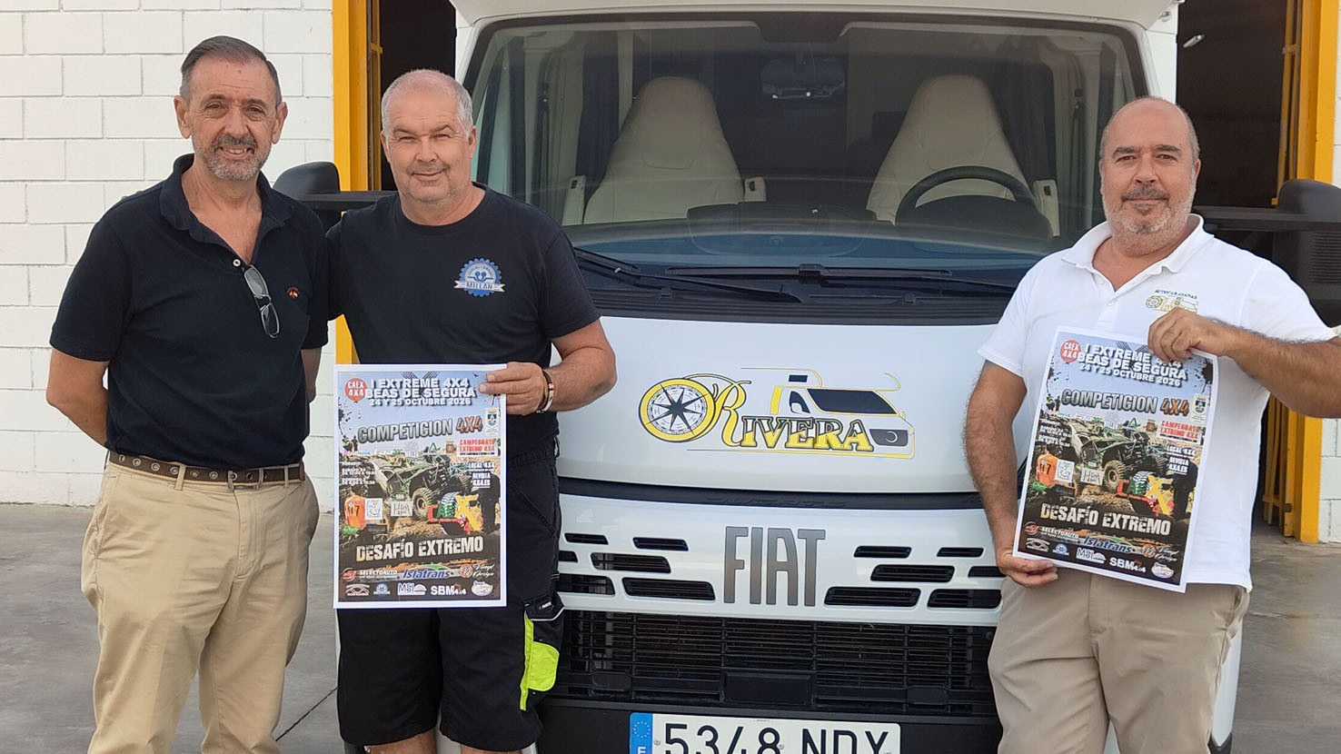 Presentación cartel oficial Extreme 4x4 Beas de Segura 2026.