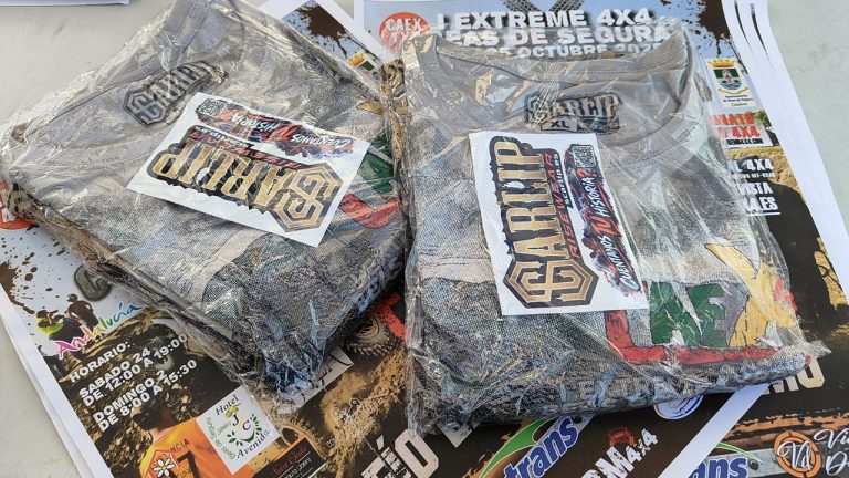 Camiseta oficial I Extreme 4x4 Beas de Segura.