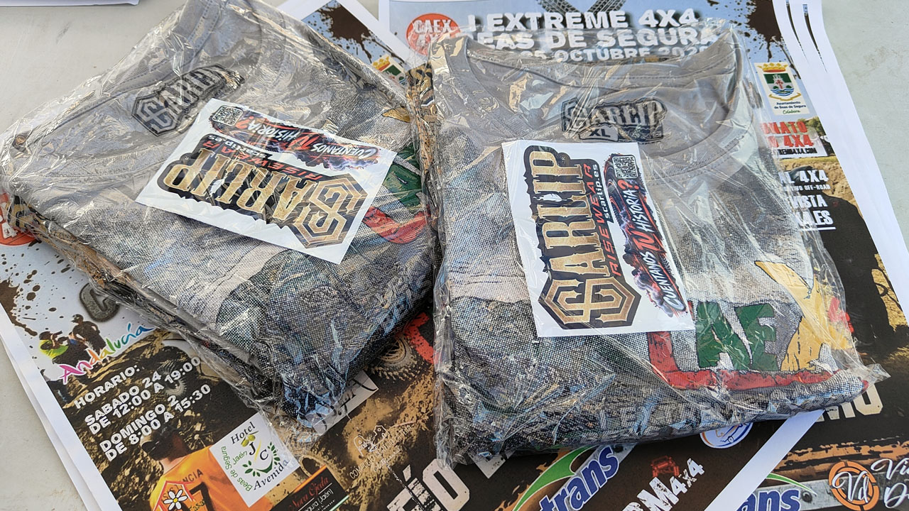Camiseta oficial I Extreme 4x4 Beas de Segura.