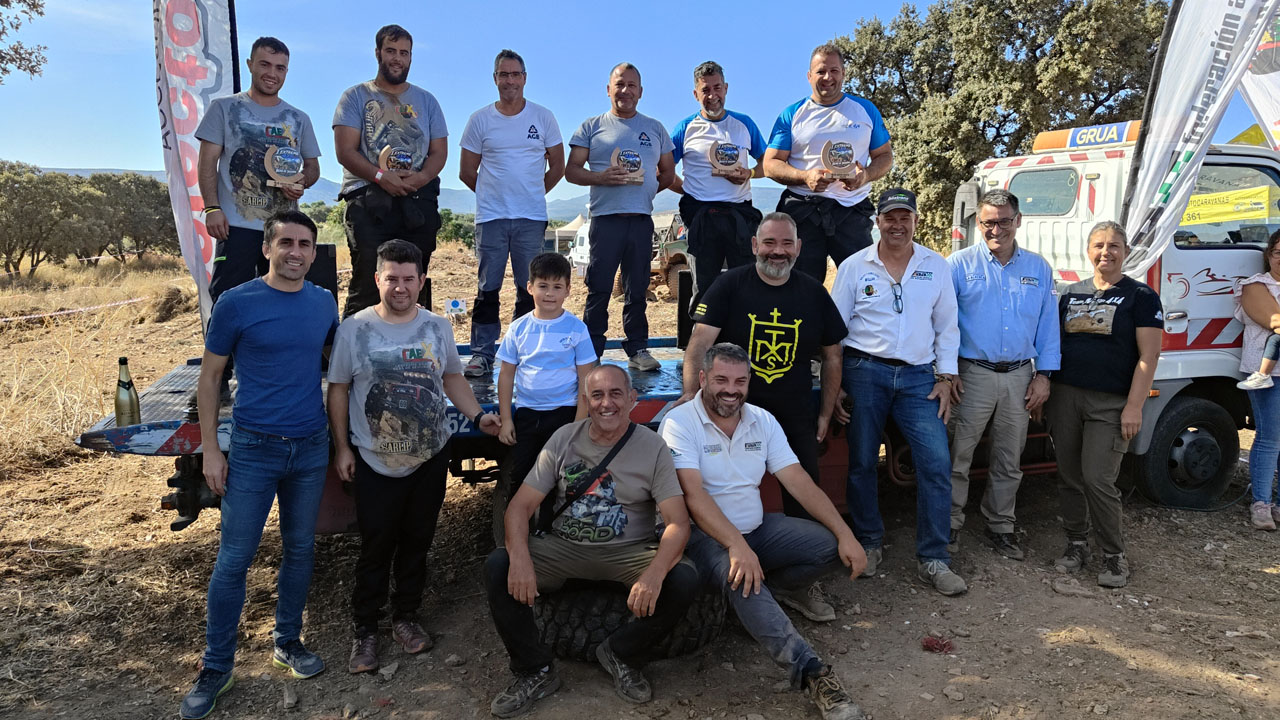 Podio Categoría Super Proto I Extreme 4x4 Beas de Segura 2026.